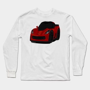 Z06 DARK-RED Long Sleeve T-Shirt